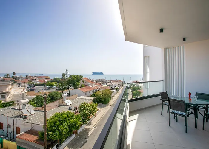 Palmove Newly Build Seaview Apartamento Lárnaca